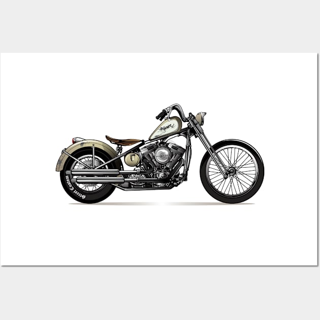 Classic Bike Wall Art by TambuStore